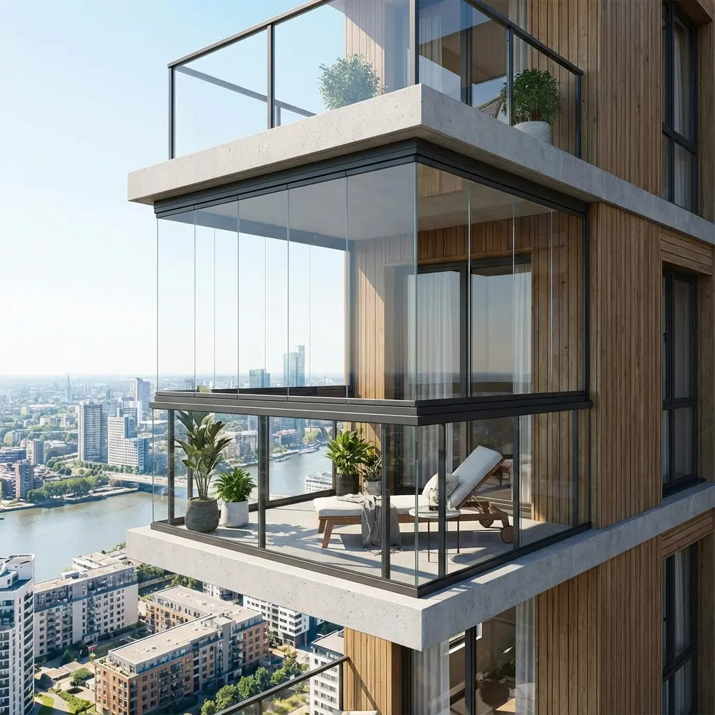 Katlanır Cam Balkon Sistemleri - 4